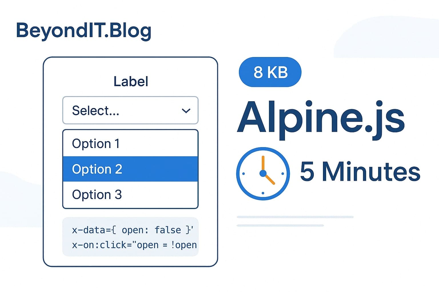 8KB of Magic: How Alpine.js Creates Perfect Dropdowns for Static Sites